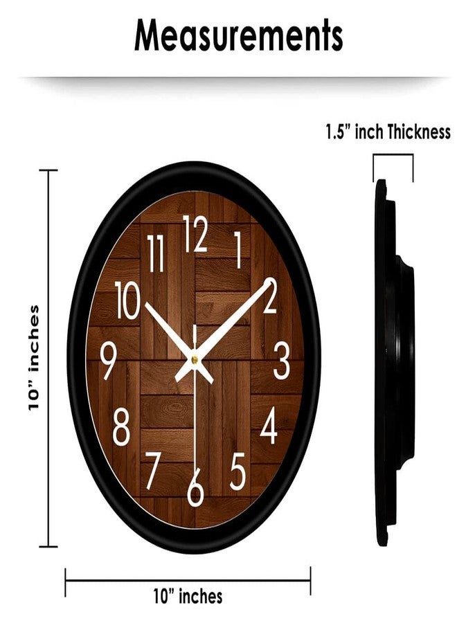 TRENDSTUBE Wall Clock for Home Bedroom Hall Living Room Office | Home Decorative Art Collection (Pack of 1_WC-23) - Image 3
